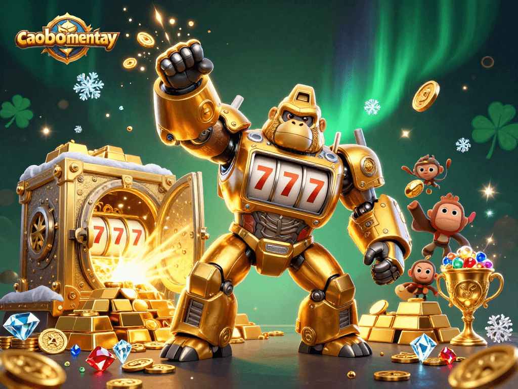 Experience exciting gameplay in caoboimientay, featuring dynamic 3D characters and rich casino elements.