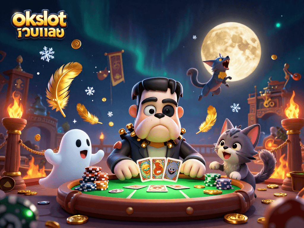 เล่นสล็อตออนไลน์ที่ okslot เว็บตรง ด้วยประสบการณ์สุดพิเศษในคาสิโนออนไลน์