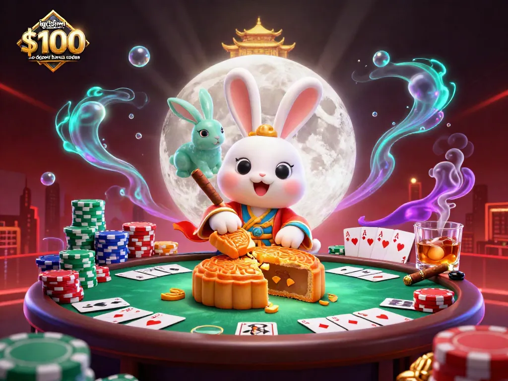 Play with ignition casino $100 no deposit bonus codes illustrated in a vivid 3D scene featuring poker elements and characters.