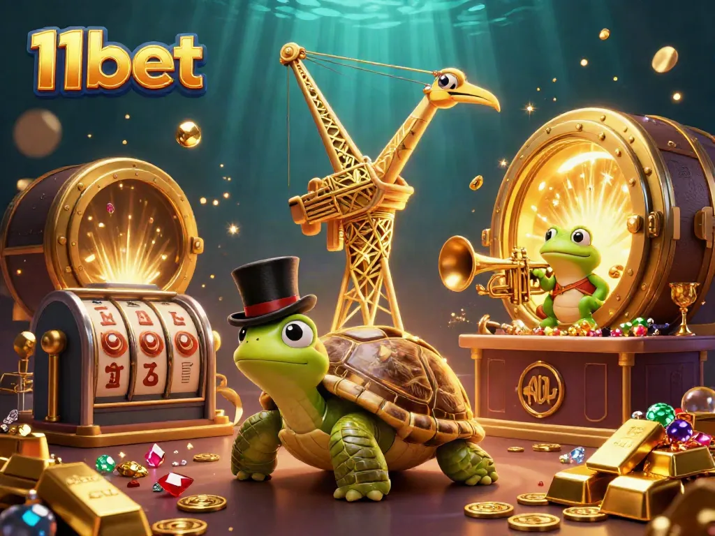 Immerse yourself in 11bet's thrilling world of engaging casino games with lively characters.