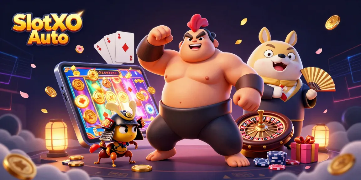 เล่นสล็อต SlotXO Auto กับเกมที่มีโบนัสสูงถึง 500 เกม