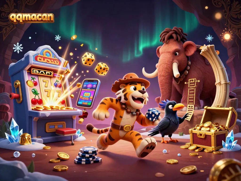 Engage in thrilling qqmacan experiences at a prehistoric casino with interactive games and jackpots.
