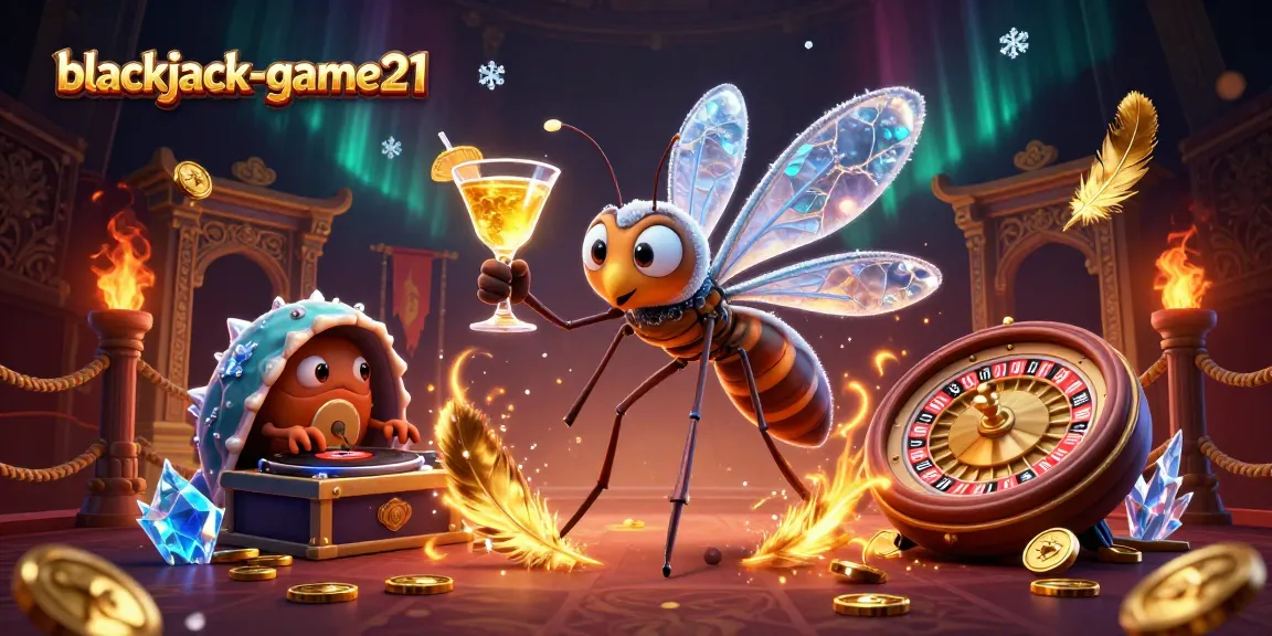 Experience excitement at blackjack-game21 with an animated casino scene featuring engaging characters and dynamic elements.