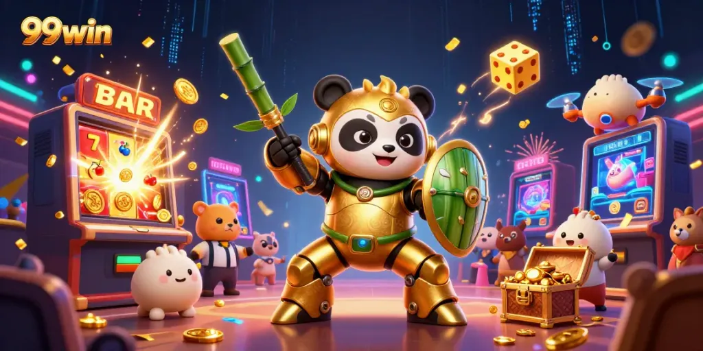 Engage with exciting slot gaming at 99win, featuring dynamic casino elements and thrilling action.