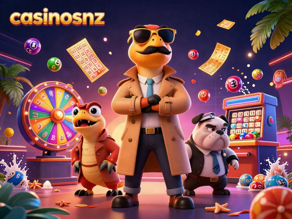 Experience the thrill of casinosnz as raptors try to sneak into a VIP casino lounge.