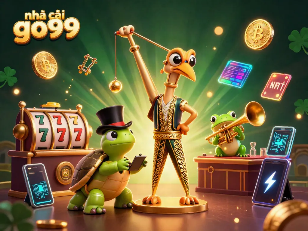 Engage with interactive slots and casino games at nhà cái go99, featuring vibrant characters and digital richness.
