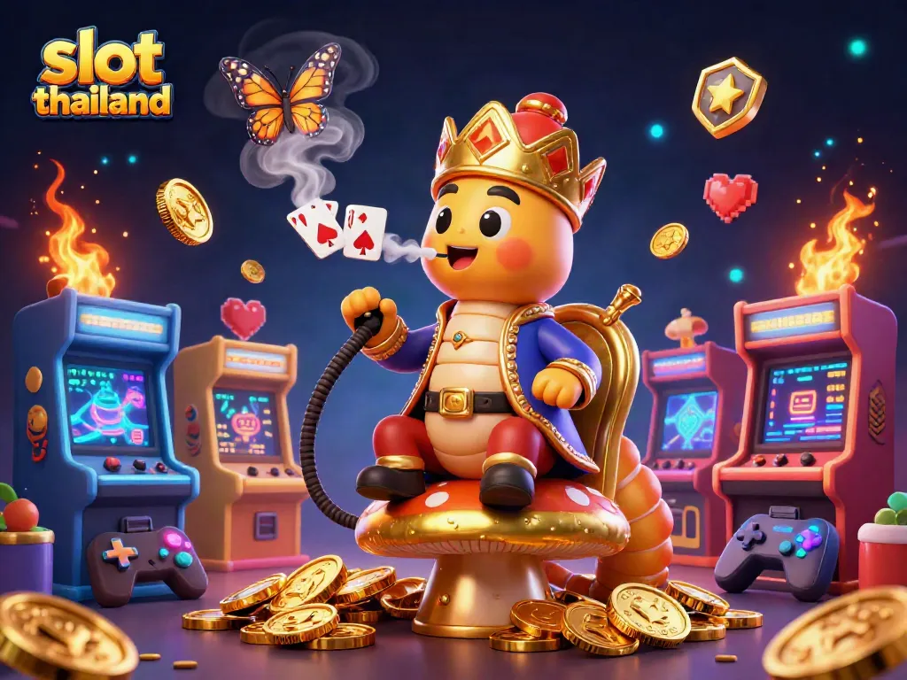 Spin thrilling slot thailand adventures with colorful characters in a vibrant casino setting.