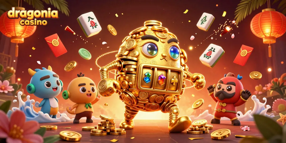 Profitez d'une expérience immersive au Dragonia Casino avec des machines à sous captivantes.