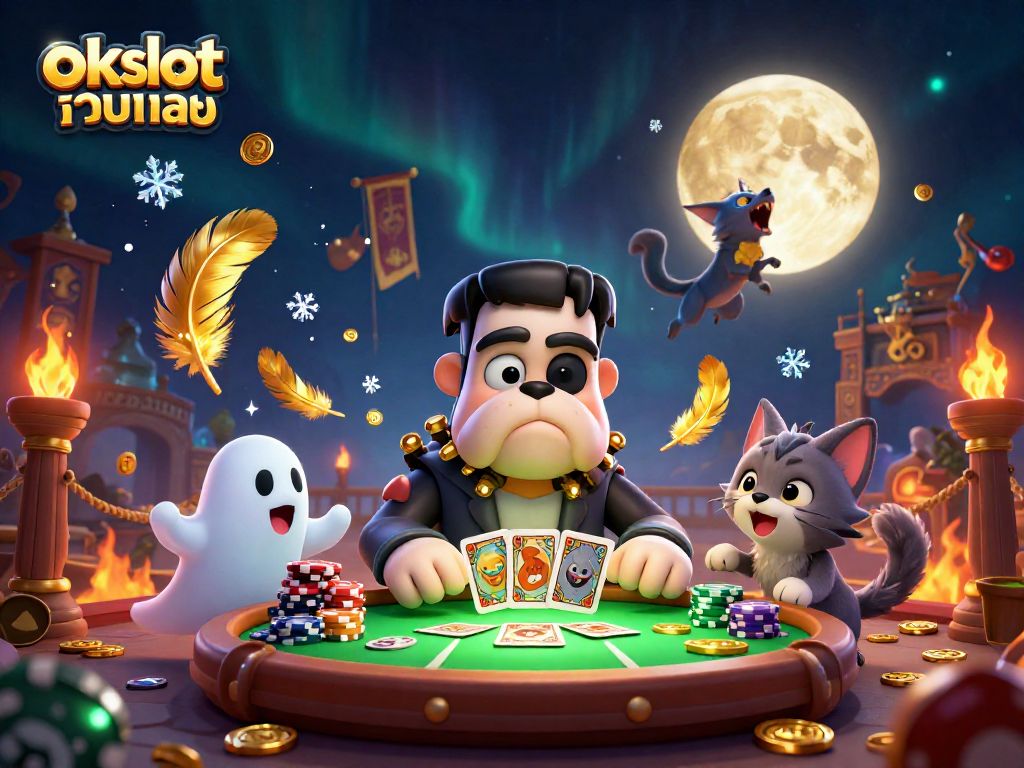 เล่นสล็อตออนไลน์ที่ okslot เว็บตรง ด้วยประสบการณ์สุดพิเศษในคาสิโนออนไลน์