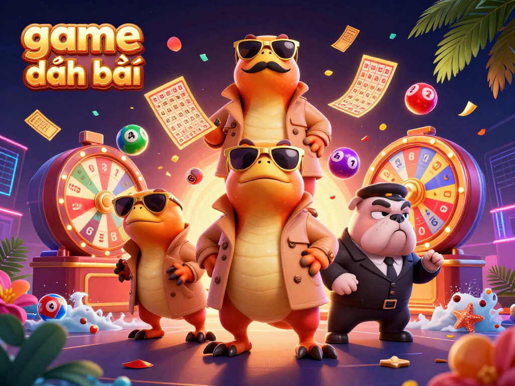 Experience the thrill of game đánh bài with raptors amusingly sneaking into a VIP casino.