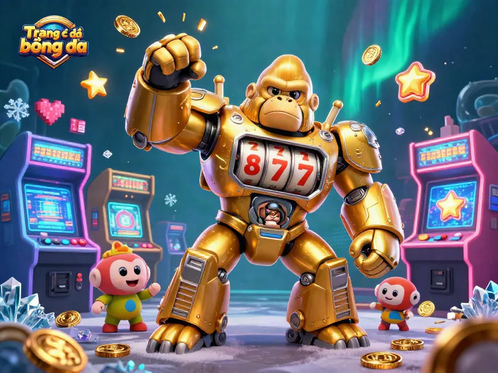 Engage in Trang cá độ bóng đá with iconic characters in a vibrant, dynamic scene full of excitement.