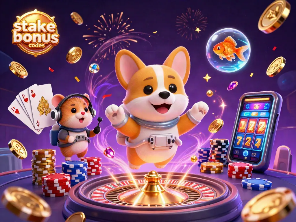 Experience the excitement of casino fun with stake us bonus codes in a vibrant, action-packed scene.