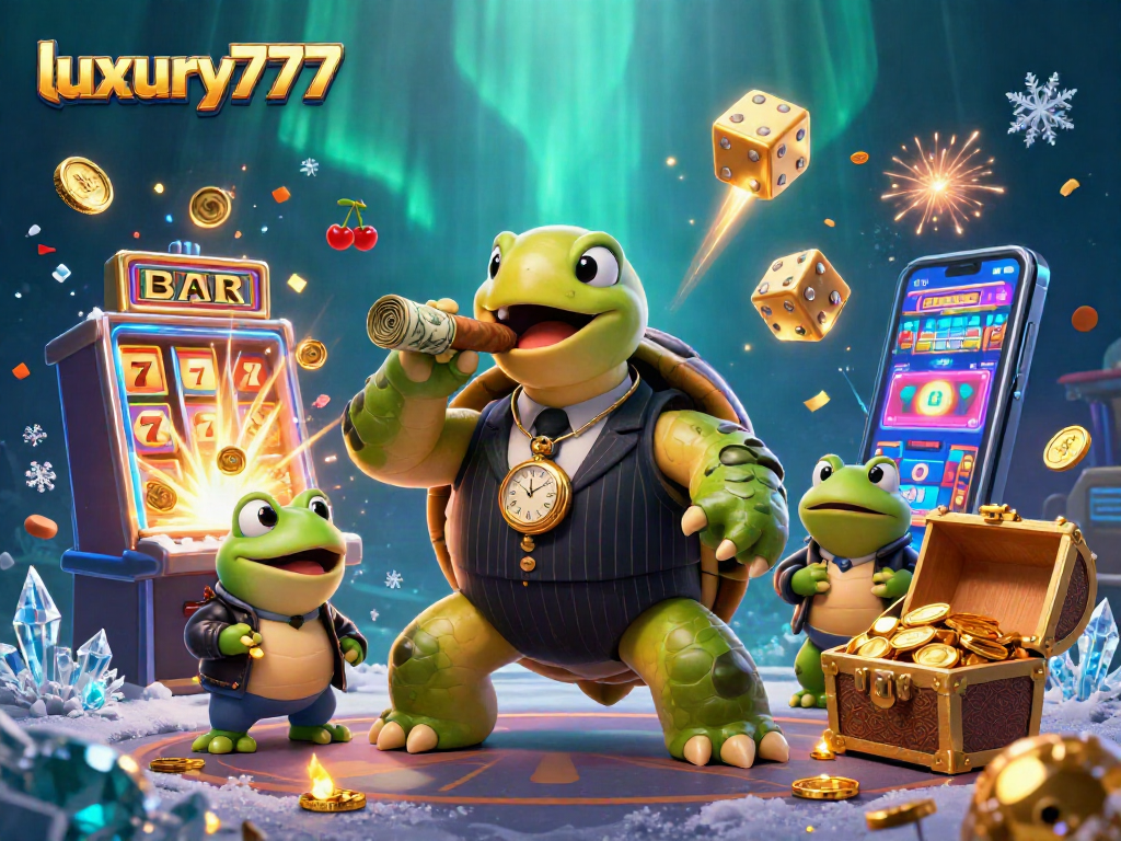 Menggali jackpot mewah dari mesin slot dalam dunia luxury777 dengan simbol BAR dan 7 beruntung.