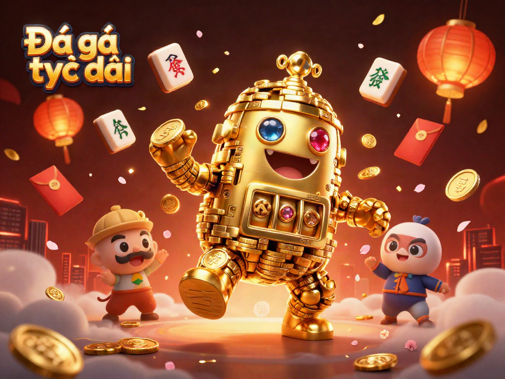 Experience thrilling moments with Đá gà trực tiếp featuring dynamic characters in a vibrant casino atmosphere.