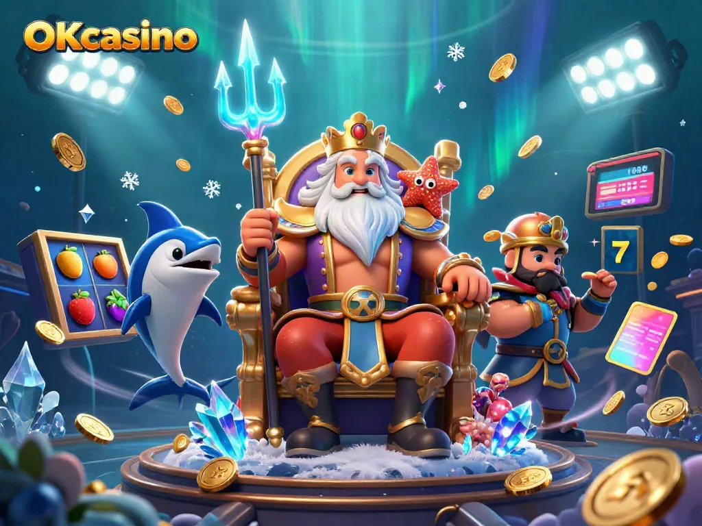 สนุกสนานกับเกมสล็อตออนไลน์จาก OKcasino พร้อมเพื่อนในแดนมหัศจรรย์ใต้ทะเล