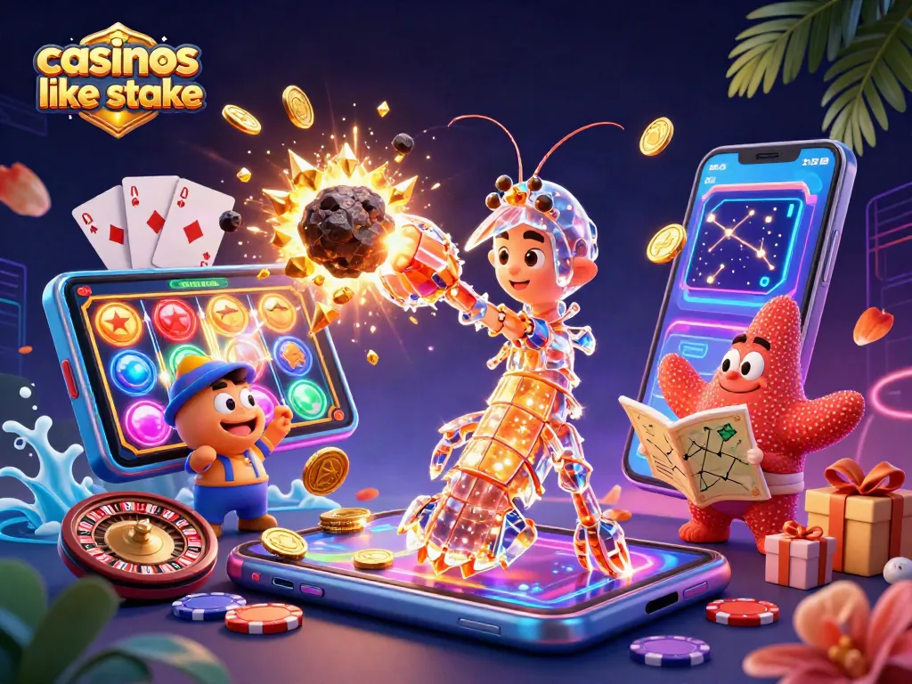 Experience thrilling gameplay at casinos like stake with vibrant 3D characters and exciting gaming elements.