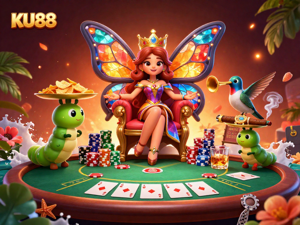 Engage in thrilling gaming adventures at KU88 with unique visuals and vibrant casino elements