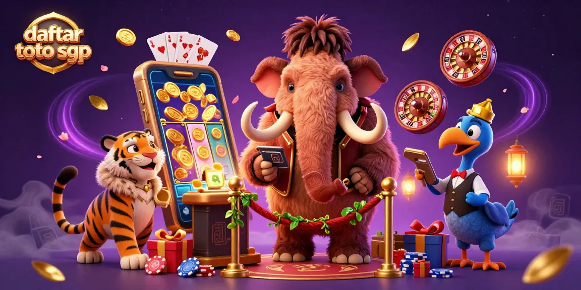 Engage in excitement with daftar toto sgp as a mammoth bouncer checks IDs in a bustling casino scene.