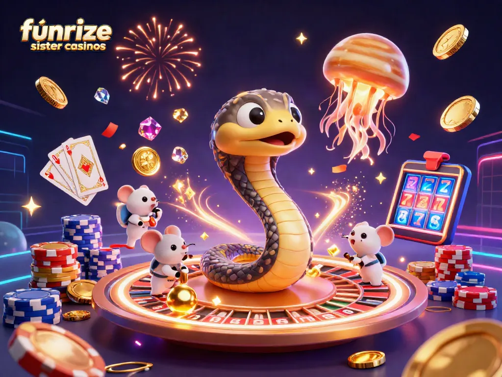 Bet big at funrize sister casinos with exciting slots and cosmic gaming elements.
