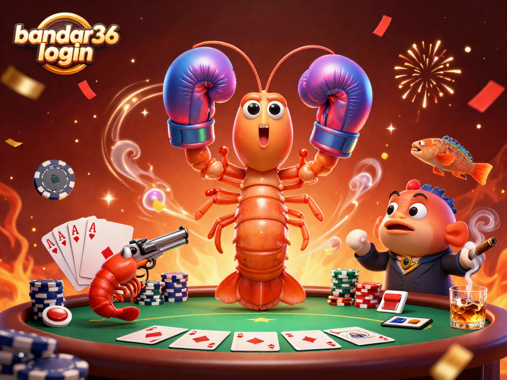Gambangkan bandar36 login dengan permainan poker yang menarik dan karakter laut yang bersemangat.