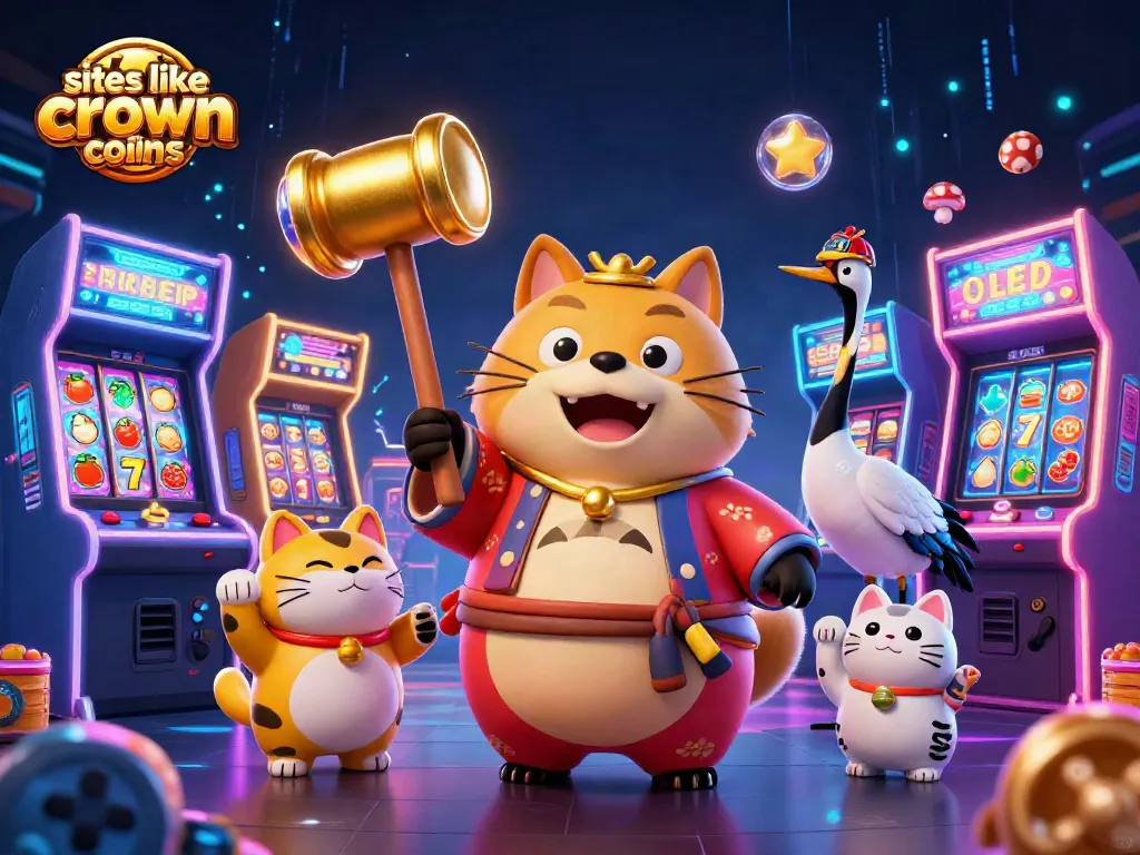 Play vibrant games at sites like crown coins casino, featuring colorful chats and engaging 3D elements.