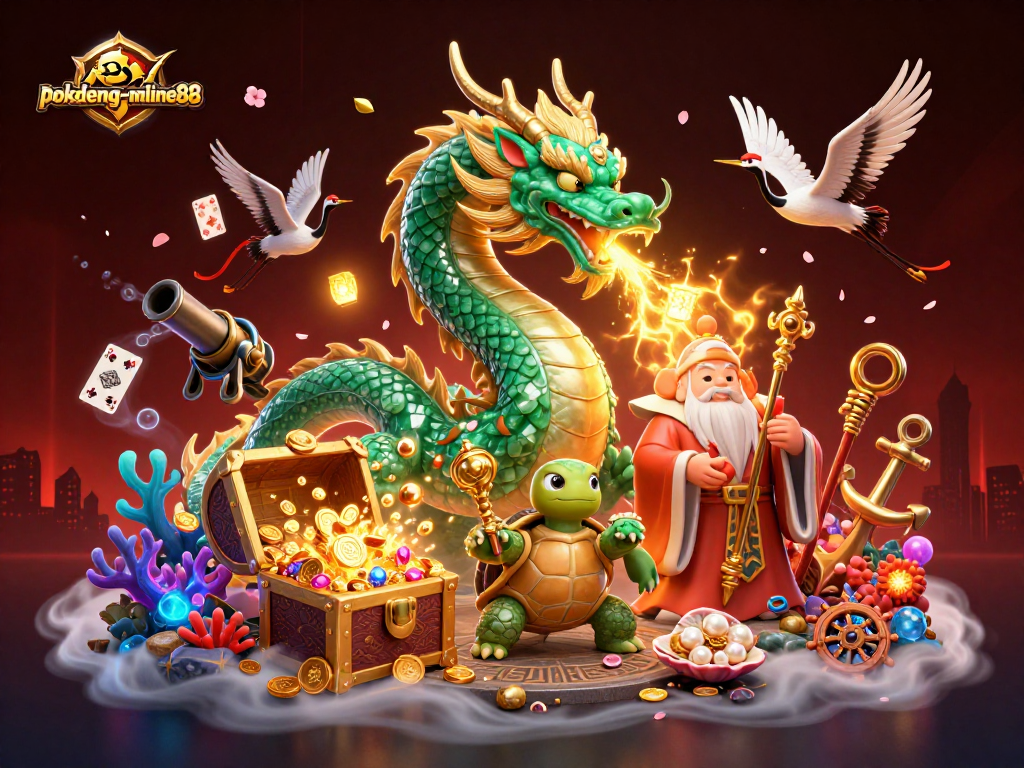 Experience thrilling moments in poker with pokdeng-online88 featuring dynamic dragons and lucky elements.