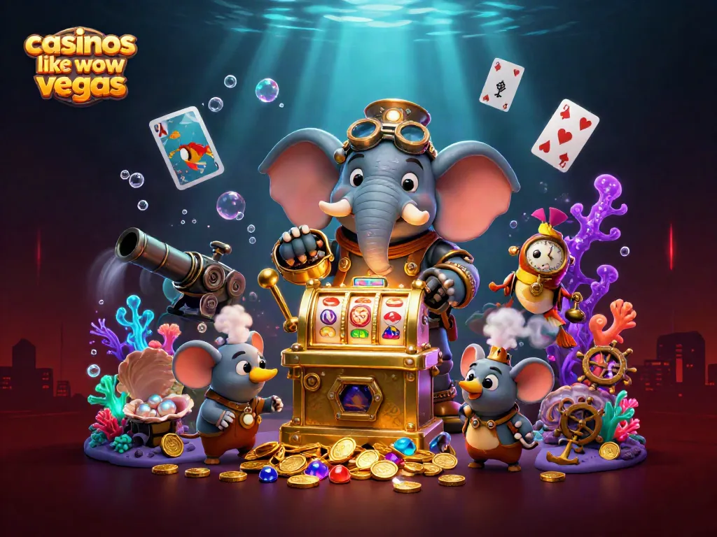 Play at casinos like wow vegas with vibrant slot machines and rewarding treasures.